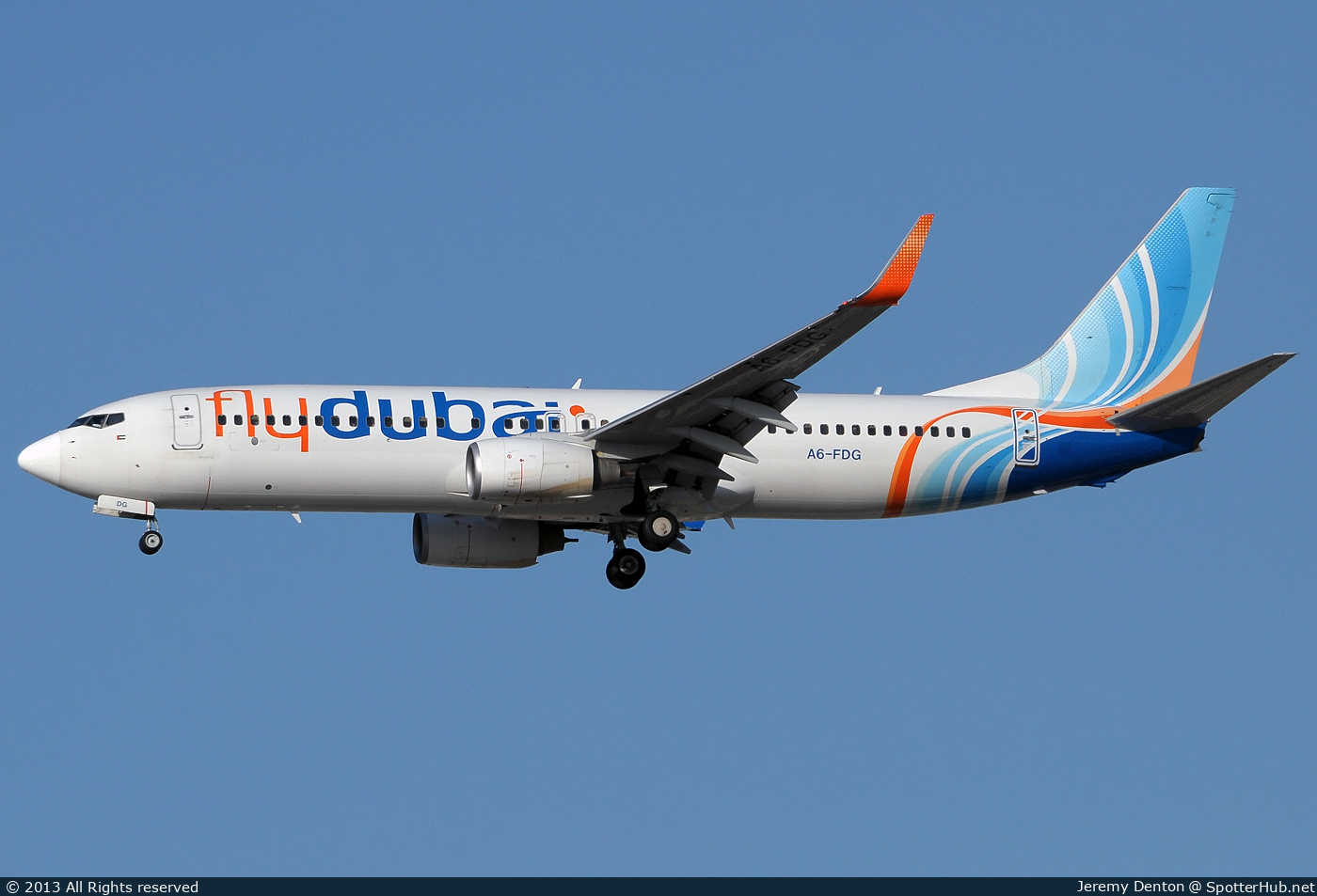 Photo of A6-FDG - Boeing 737-8KN operated by flydubai