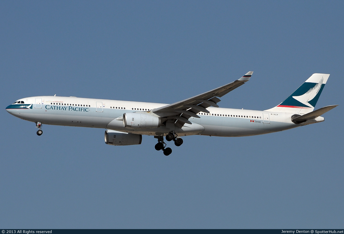 Photo of B-HLP - Airbus A330-343 operated by Cathay Pacific Airways