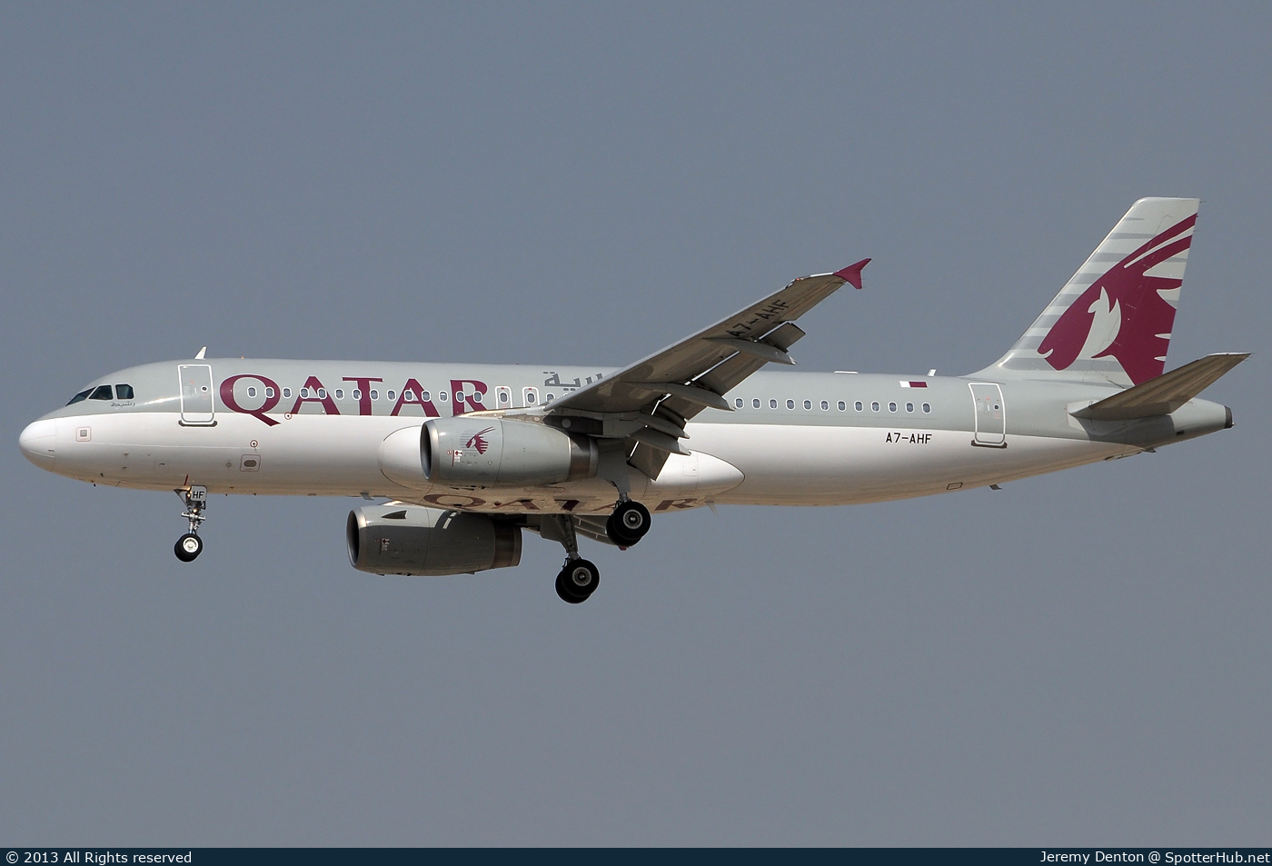 Photo of A7-AHF - Airbus A320-232 operated by Qatar Airways