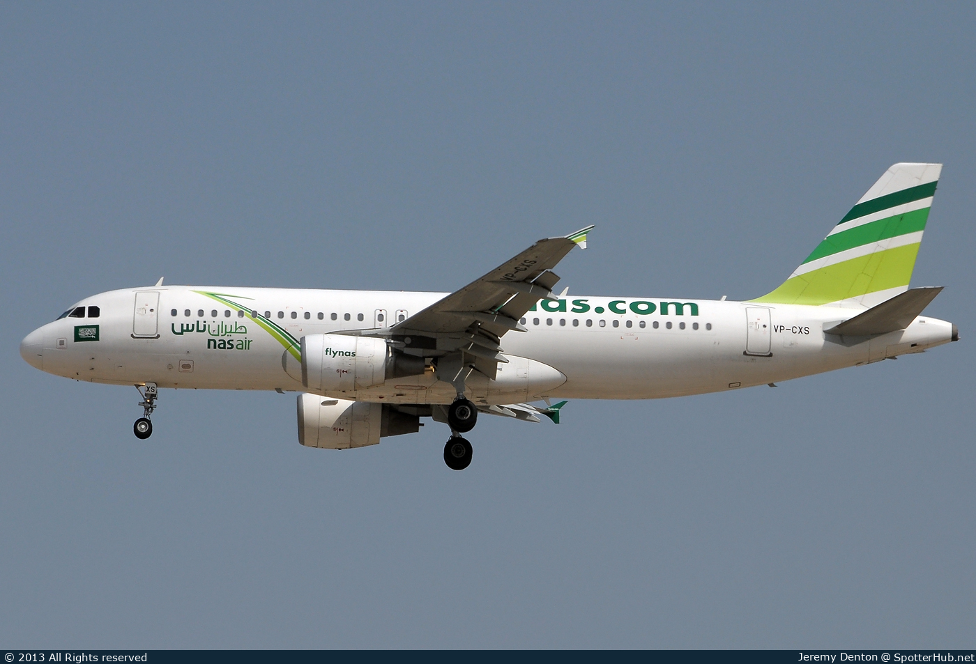 Photo of VP-CXS - Airbus A320-214 operated by Nas Air