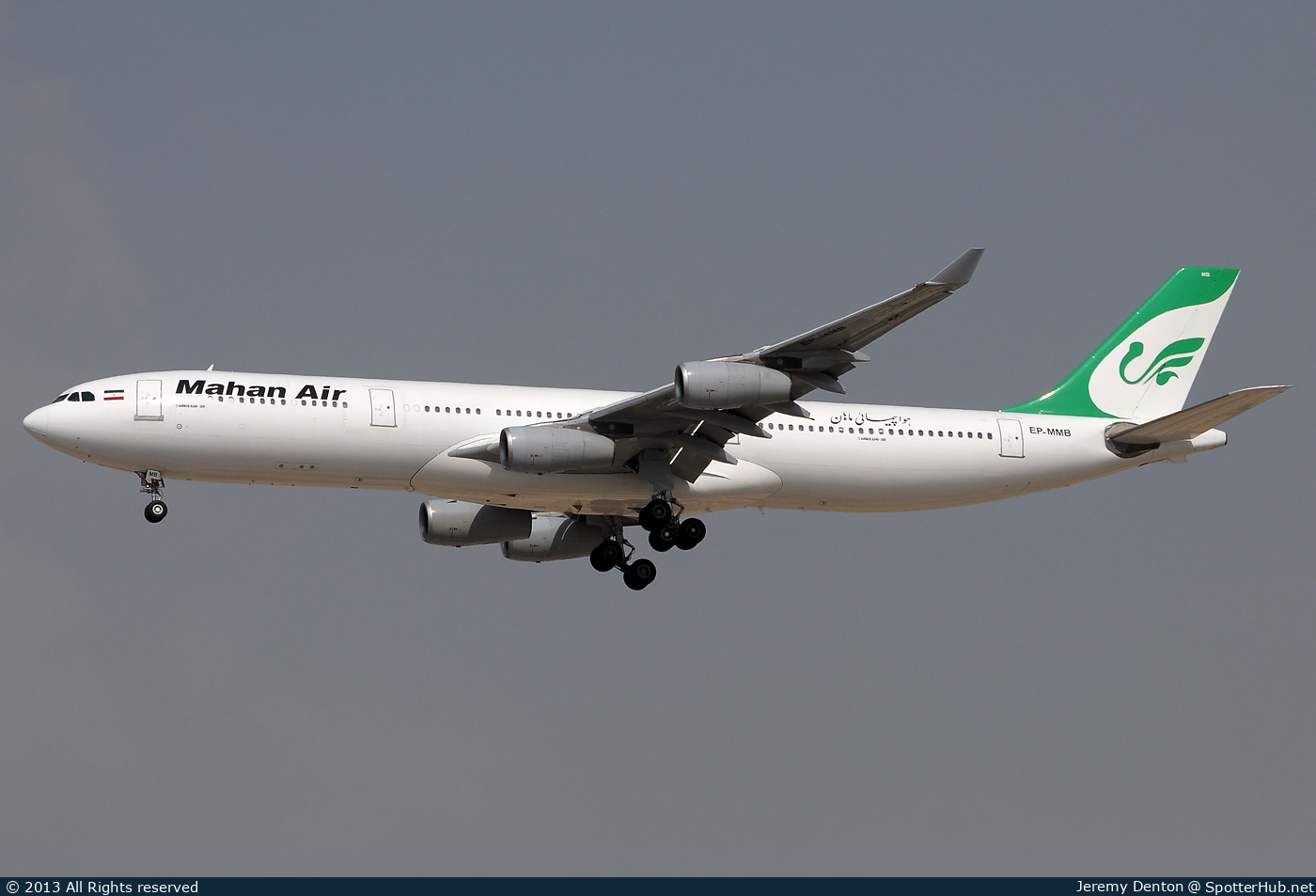 Photo of EP-MMB - Airbus A340-311 operated by Mahan Air