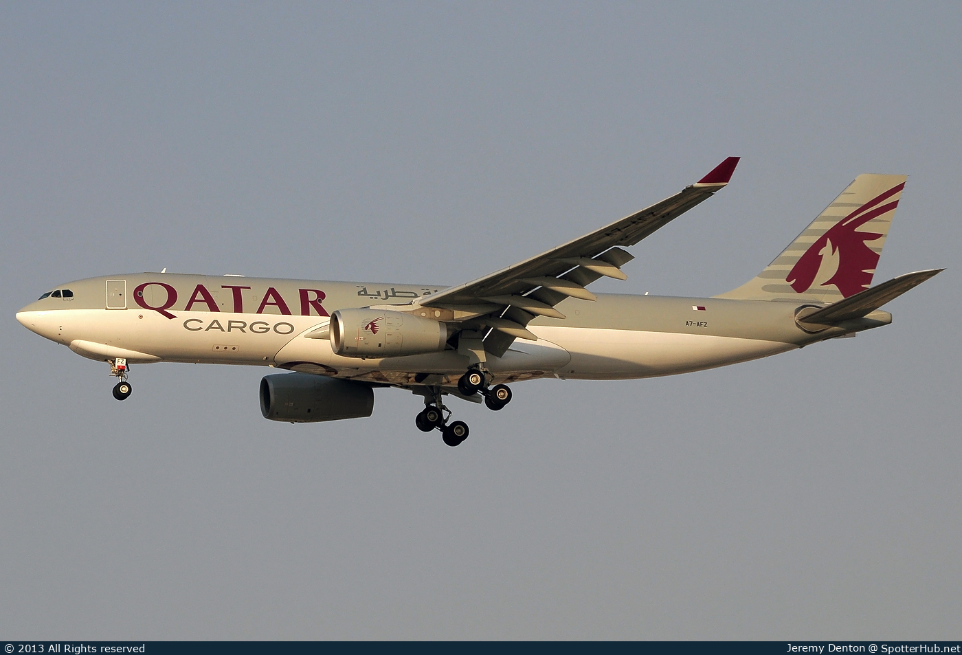 Photo of A7-AFZ - Airbus A330-243F operated by Qatar Airways Cargo