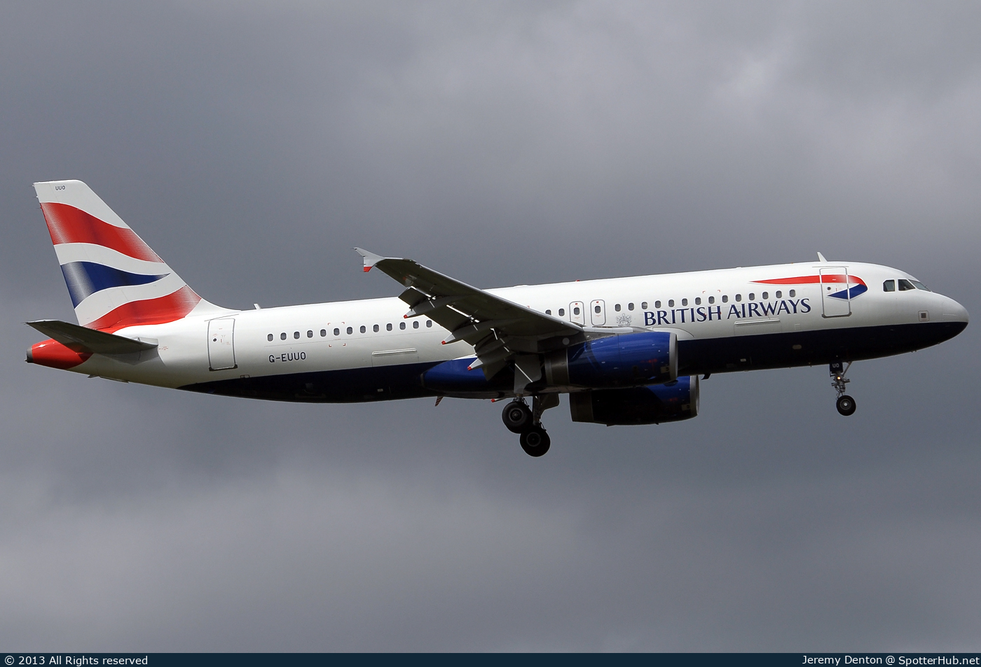 Photo of G-EUUO - Airbus A320-232 operated by British Airways