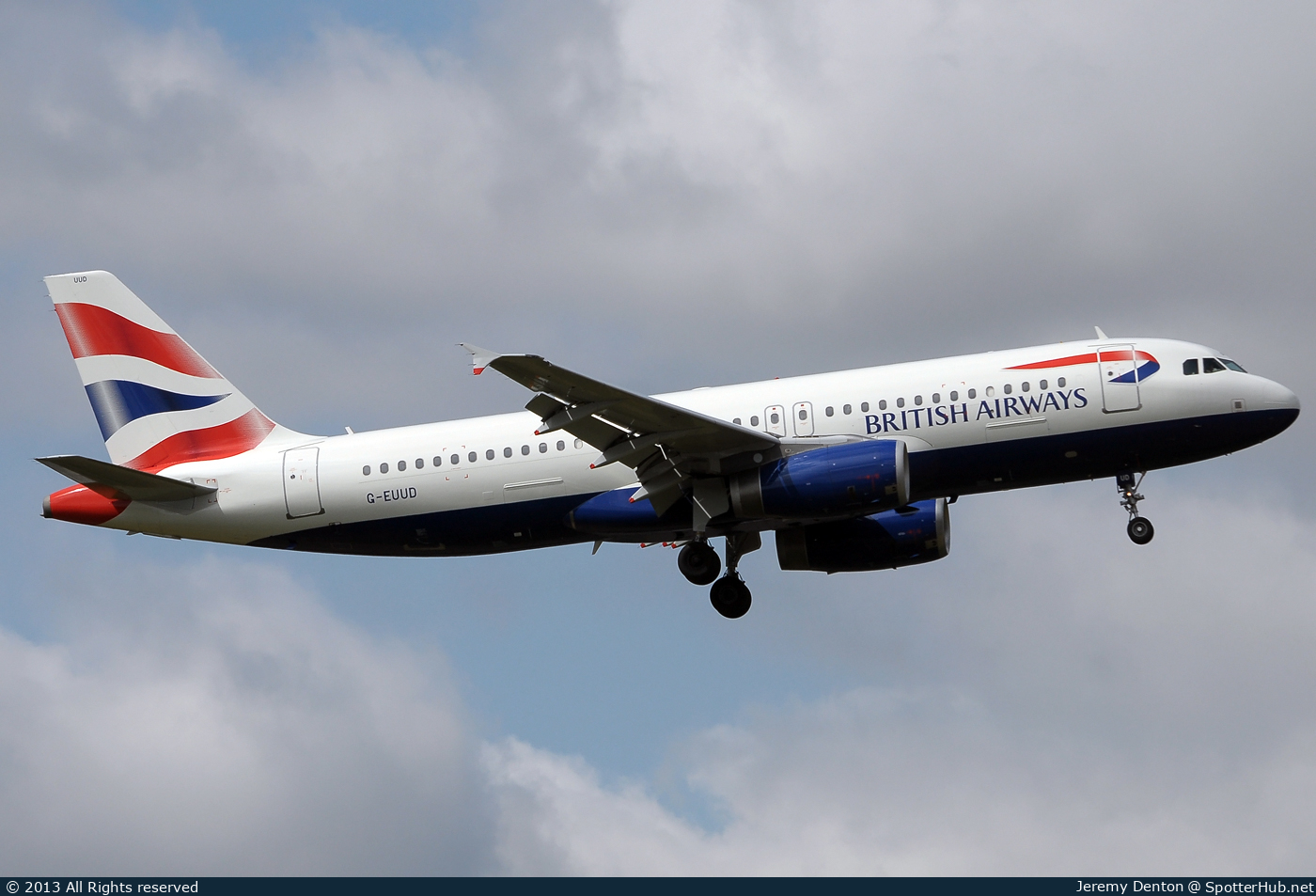 Photo of G-EUUD - Airbus A320-232 operated by British Airways