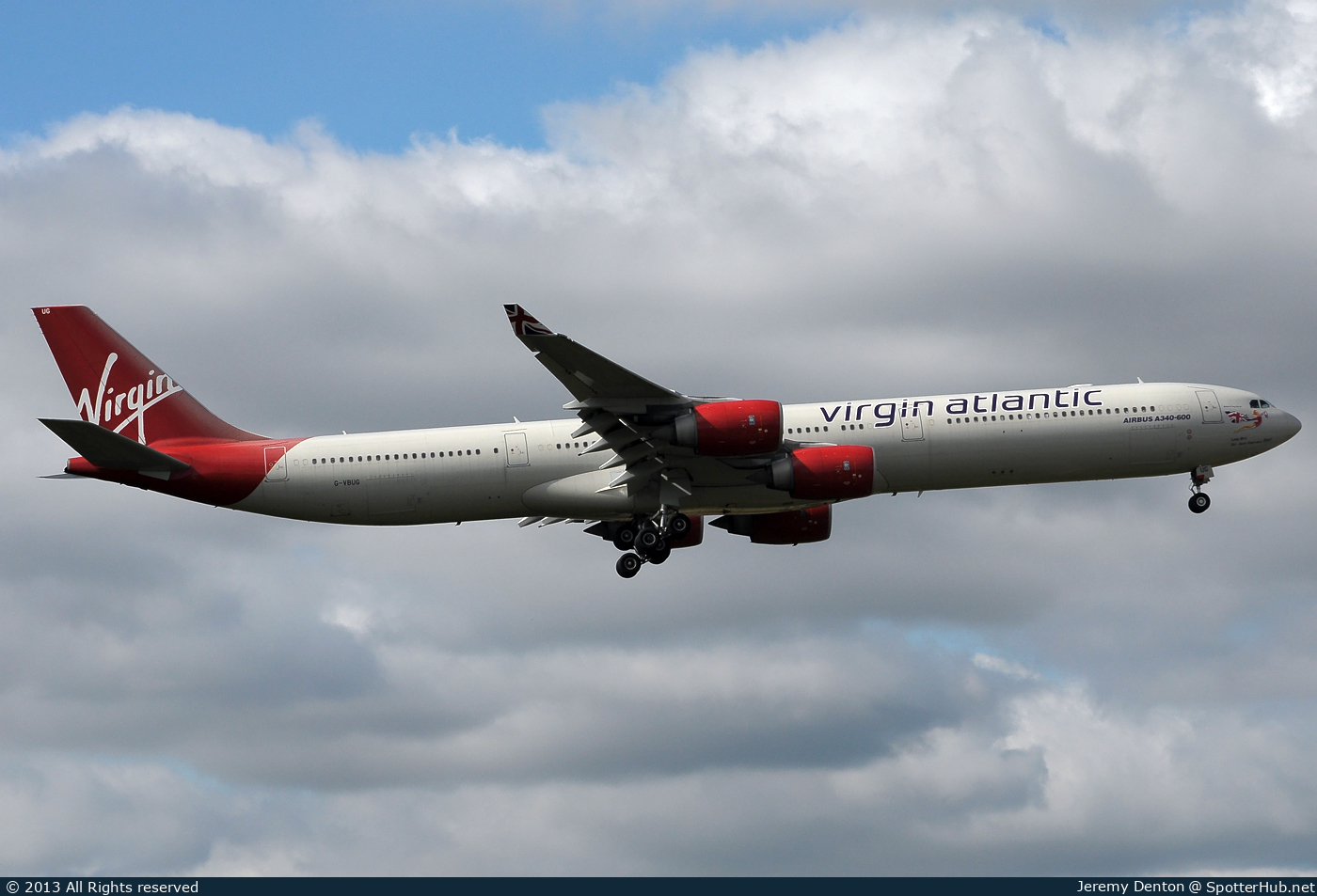 Photo of G-VBUG - Airbus A340-642 operated by Virgin Atlantic Airways