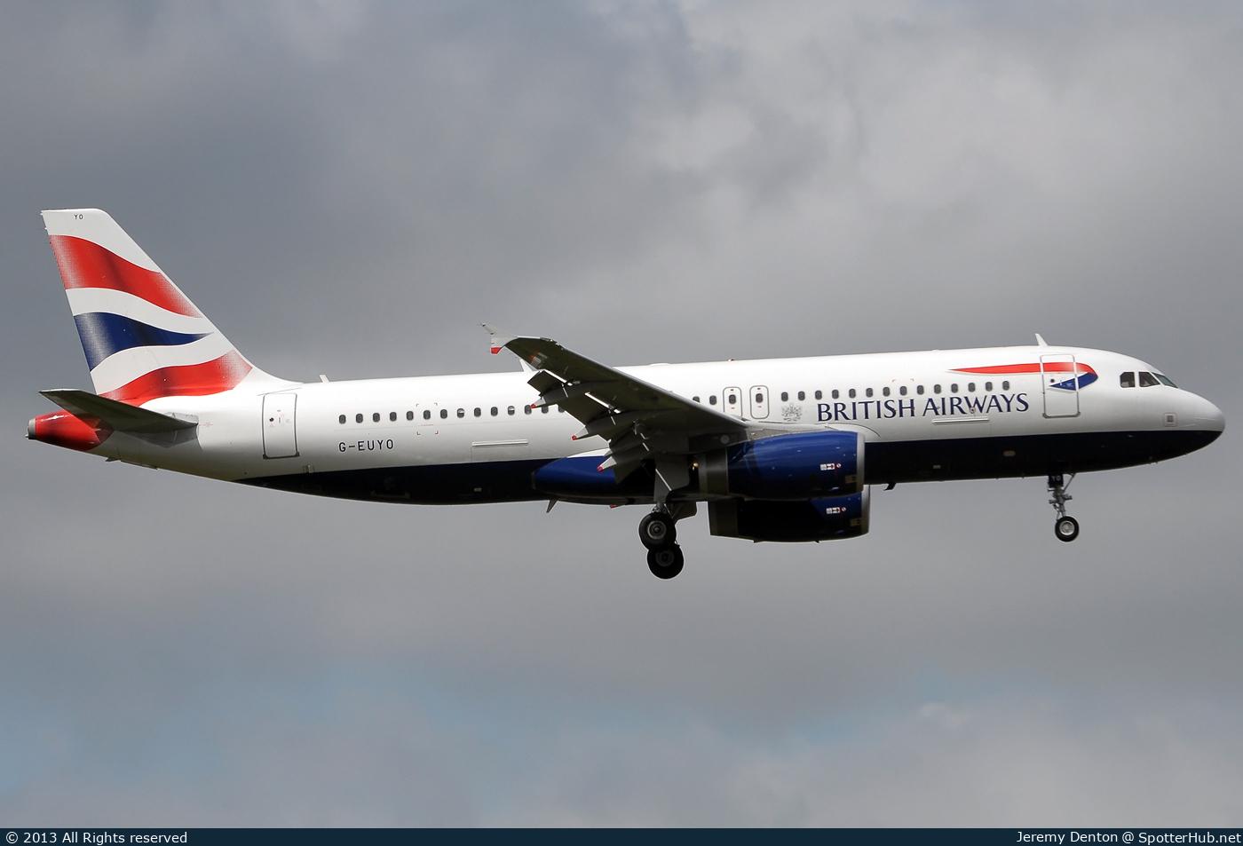 Photo of G-EUYO - Airbus A320-232 operated by British Airways
