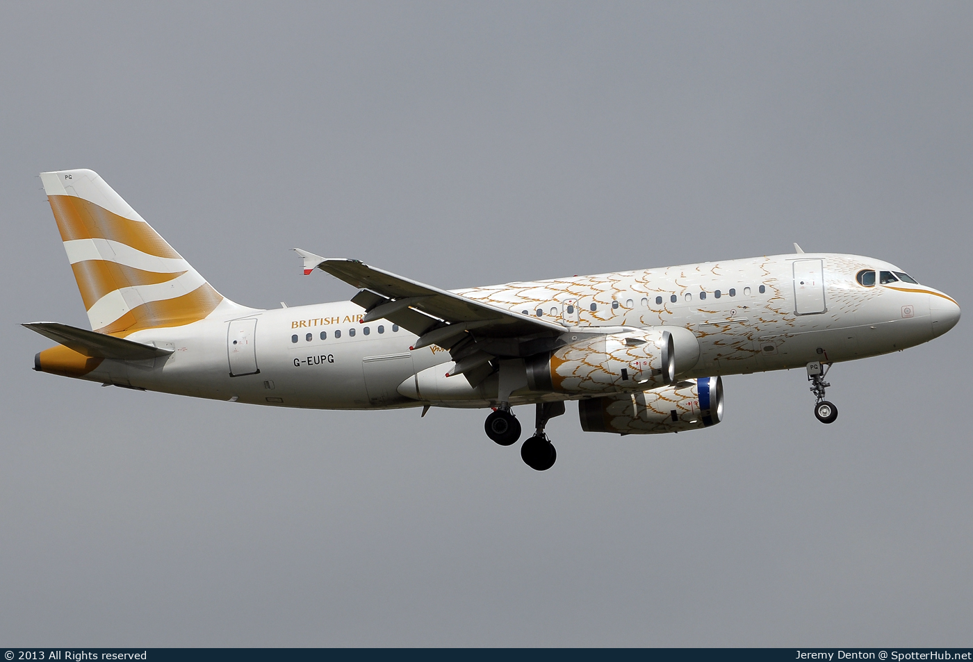 Photo of G-EUPG - Airbus A319-131 operated by British Airways