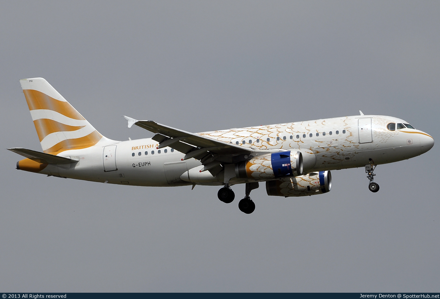 Photo of G-EUPH - Airbus A319-131 operated by British Airways