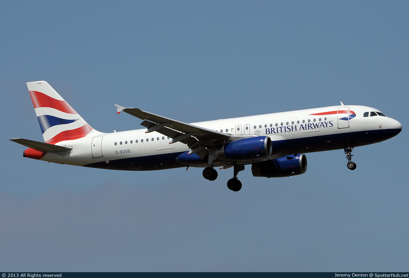 Photo of G-EUUG - Airbus A320-232 operated by British Airways