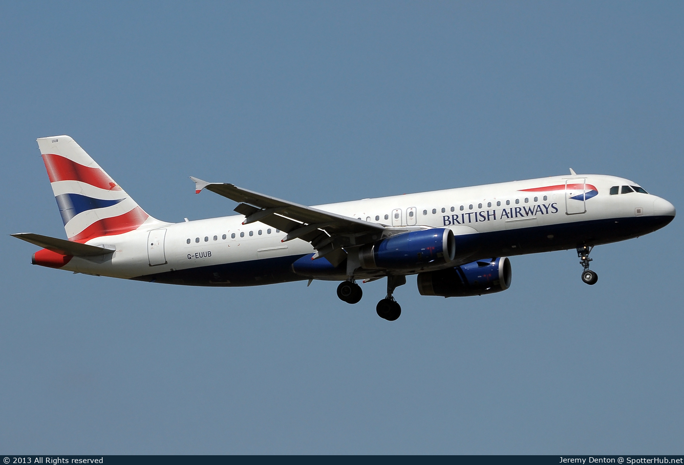 Photo of G-EUUB - Airbus A320-232 operated by British Airways