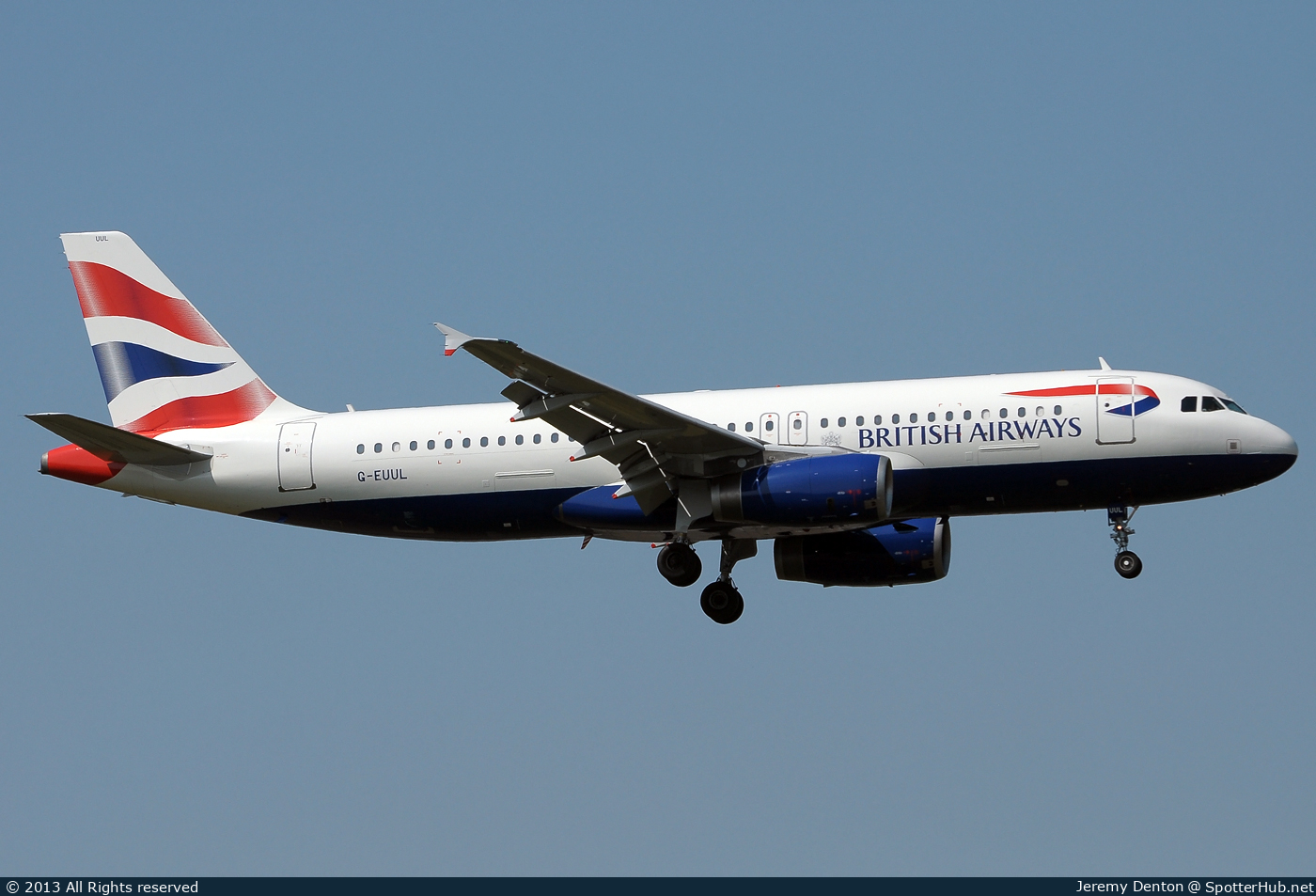 Photo of G-EUUL - Airbus A320-232 operated by British Airways