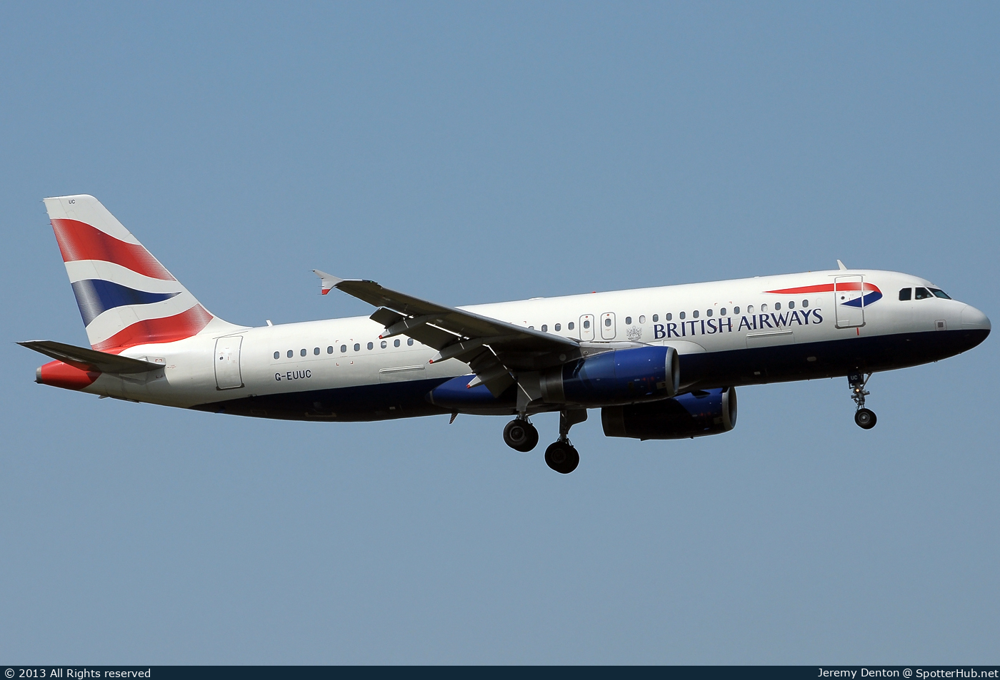 Photo of G-EUUC - Airbus A320-232 operated by British Airways