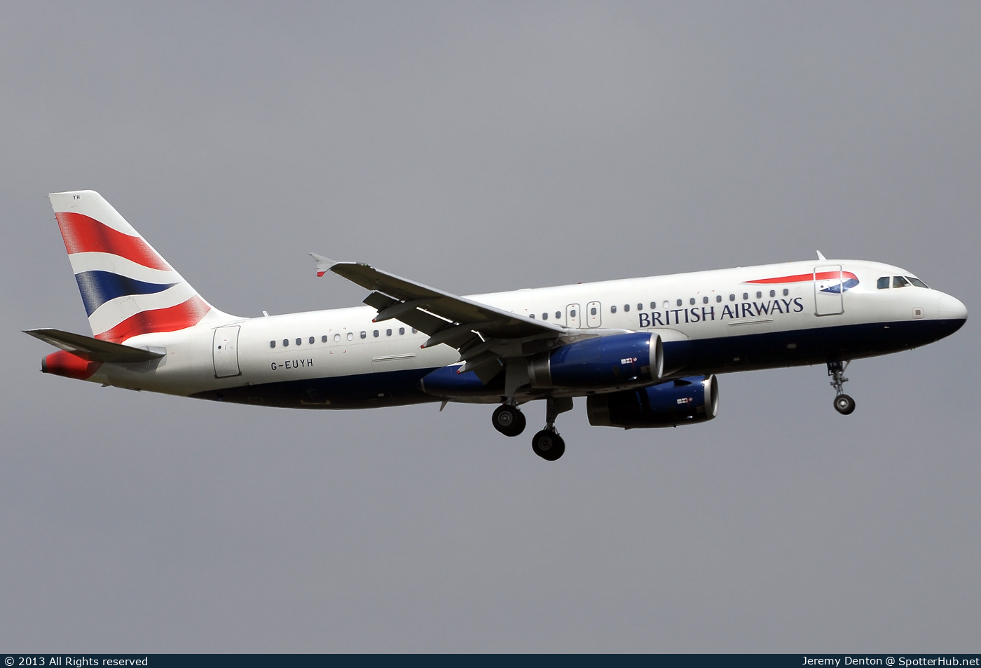 Photo of G-EUYH - Airbus A320-232 operated by British Airways