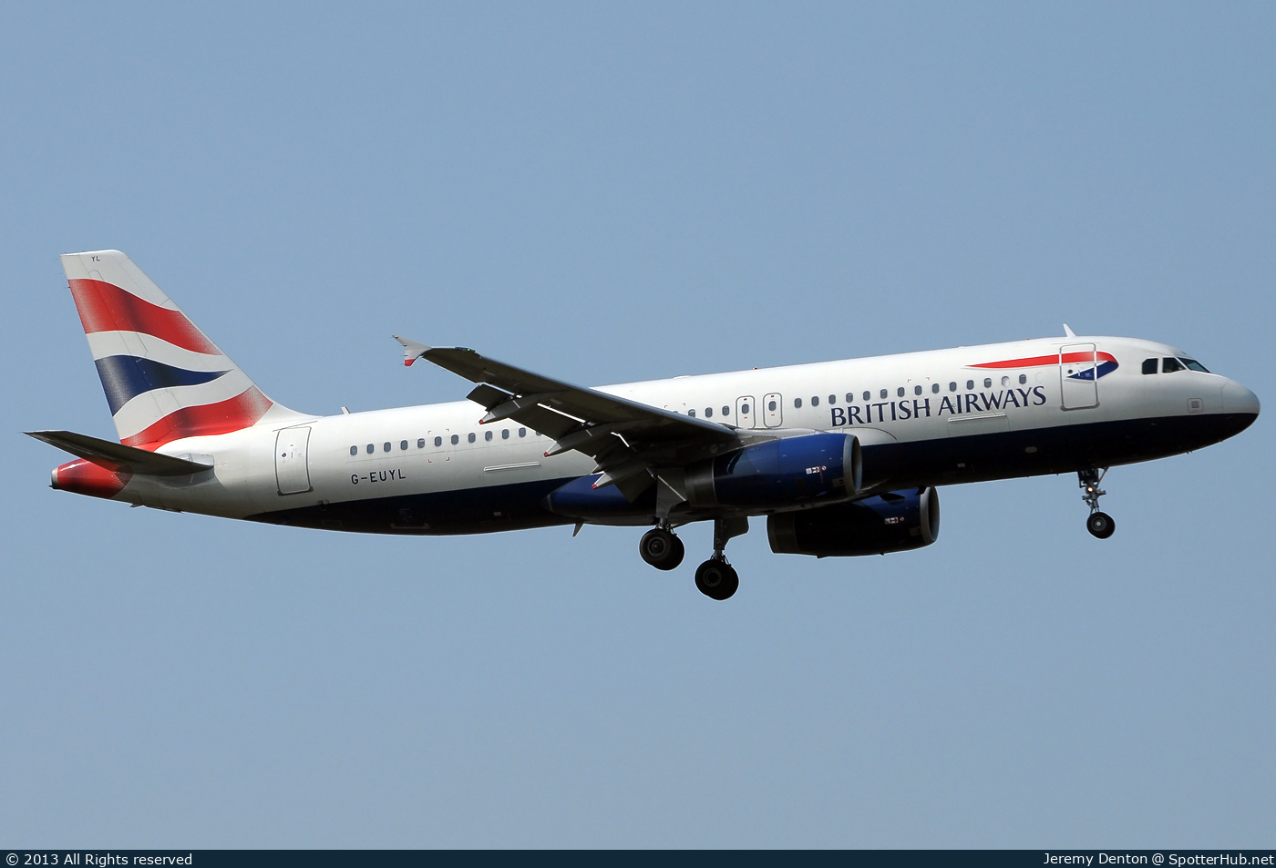 Photo of G-EUYL - Airbus A320-232 operated by British Airways