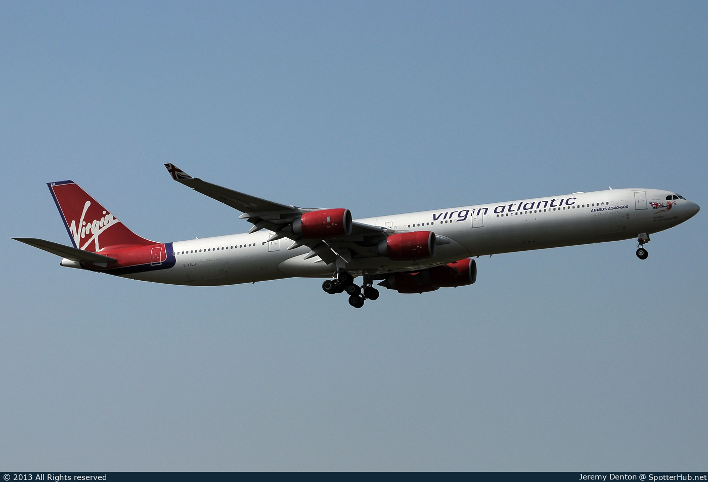 Photo of G-VBLU - Airbus A340-642 operated by Virgin Atlantic Airways