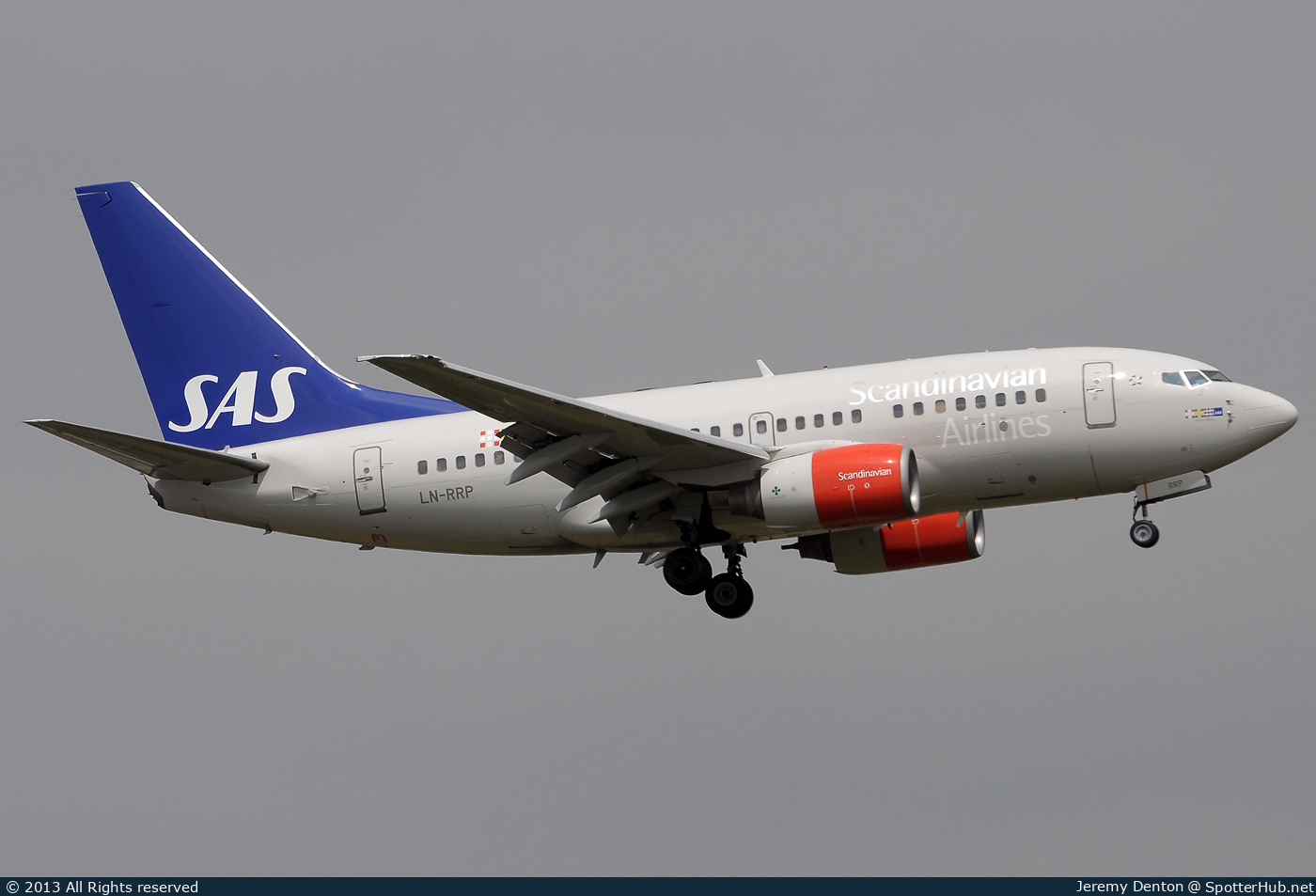Photo of LN-RRP - Boeing 737-683 operated by SAS Scandinavian Airlines