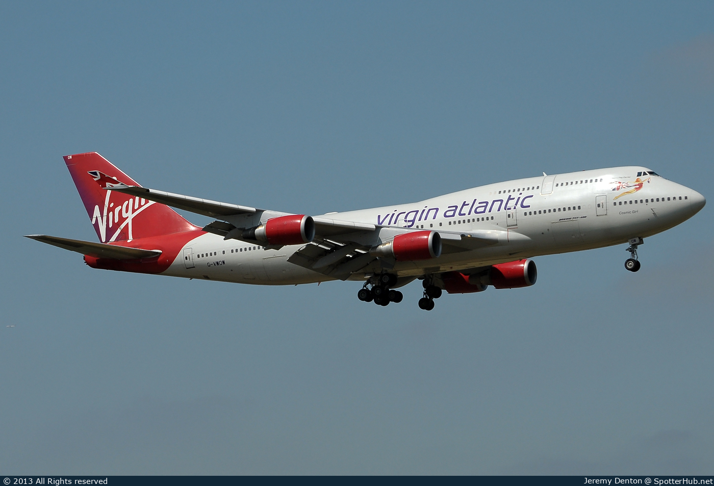 Photo of G-VWOW - Boeing 747-41R operated by Virgin Atlantic Airways