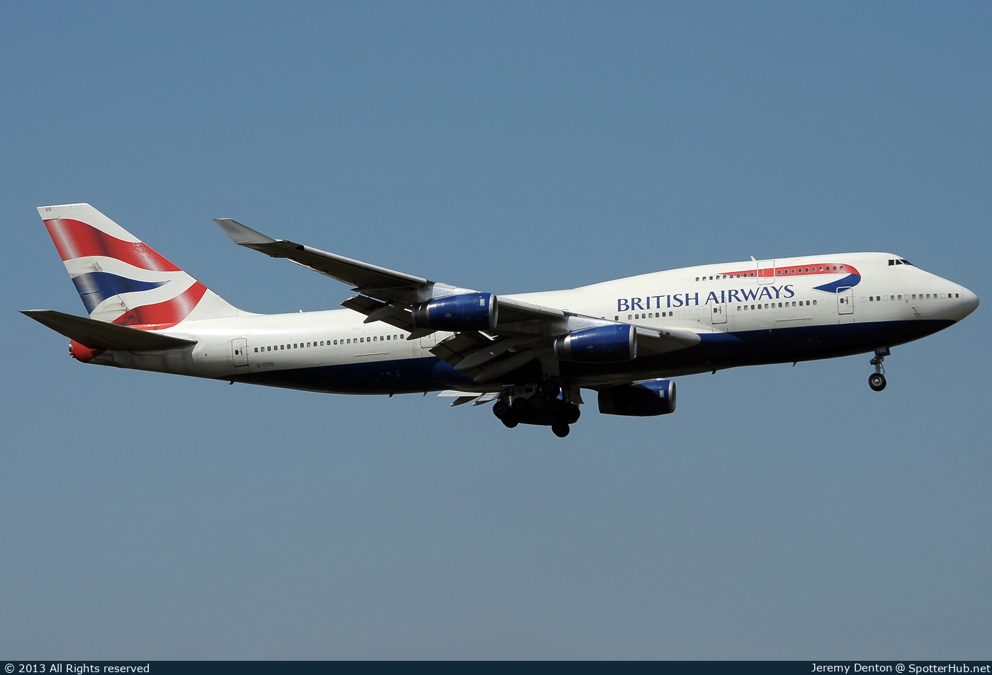 Photo of G-CIVO - Boeing 747-436 operated by British Airways