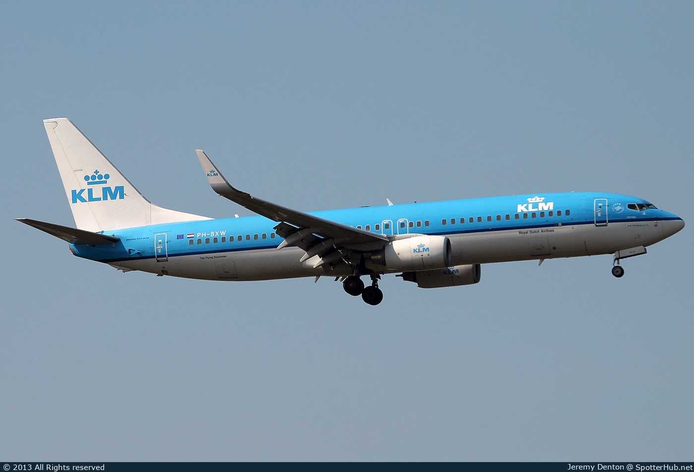 Photo of PH-BXW - Boeing 737-8K2 operated by KLM Royal Dutch Airlines
