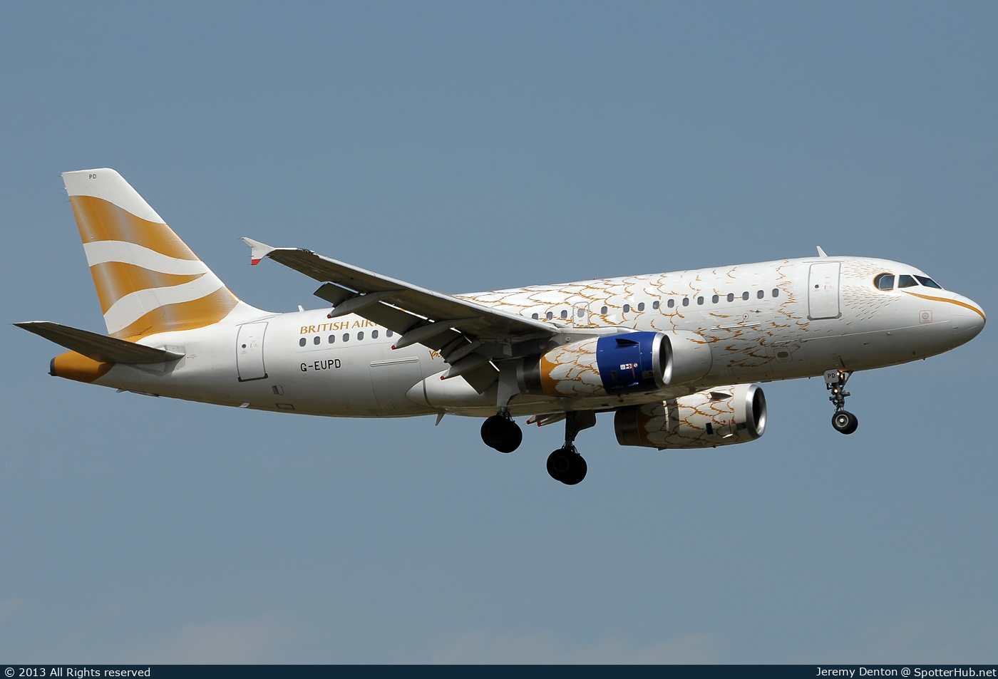 Photo of G-EUPD - Airbus A319-131 operated by British Airways