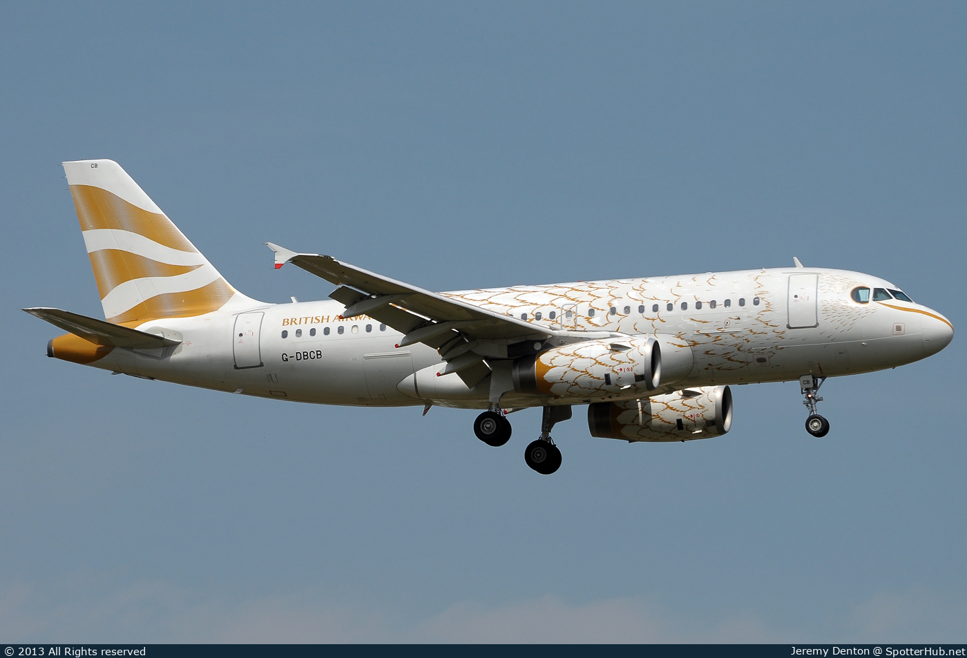 Photo of G-DBCB - Airbus A319-131 operated by British Airways