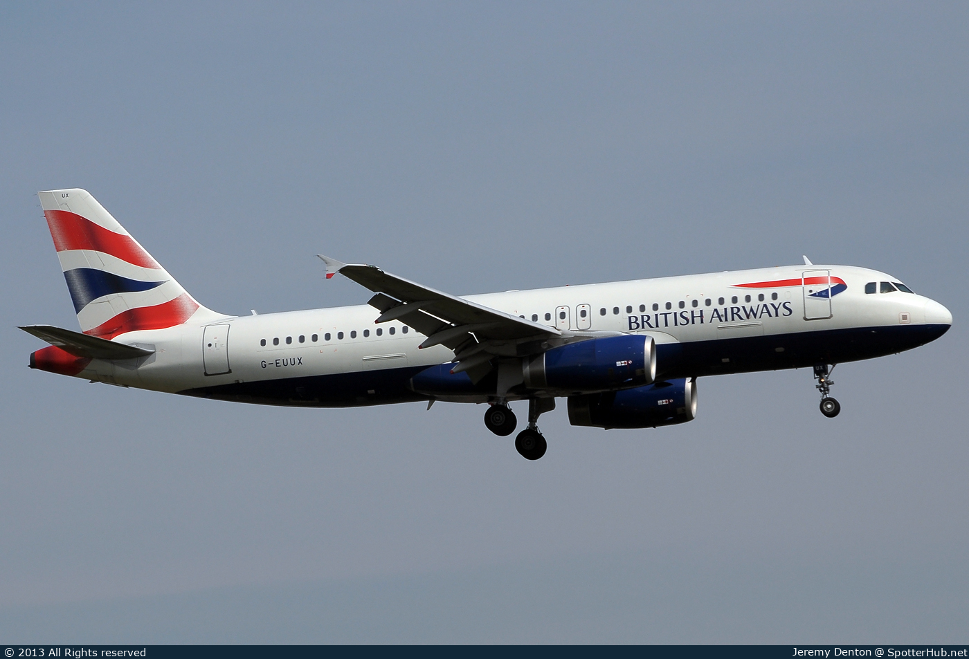 Photo of G-EUUX - Airbus A320-232 operated by British Airways
