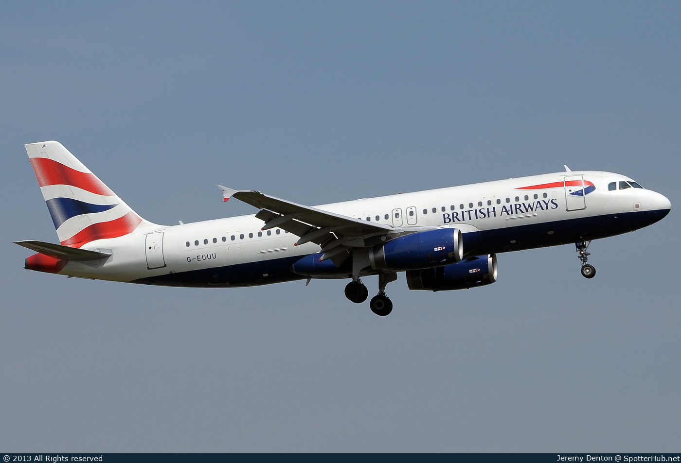 Photo of G-EUUU - Airbus A320-232 operated by British Airways