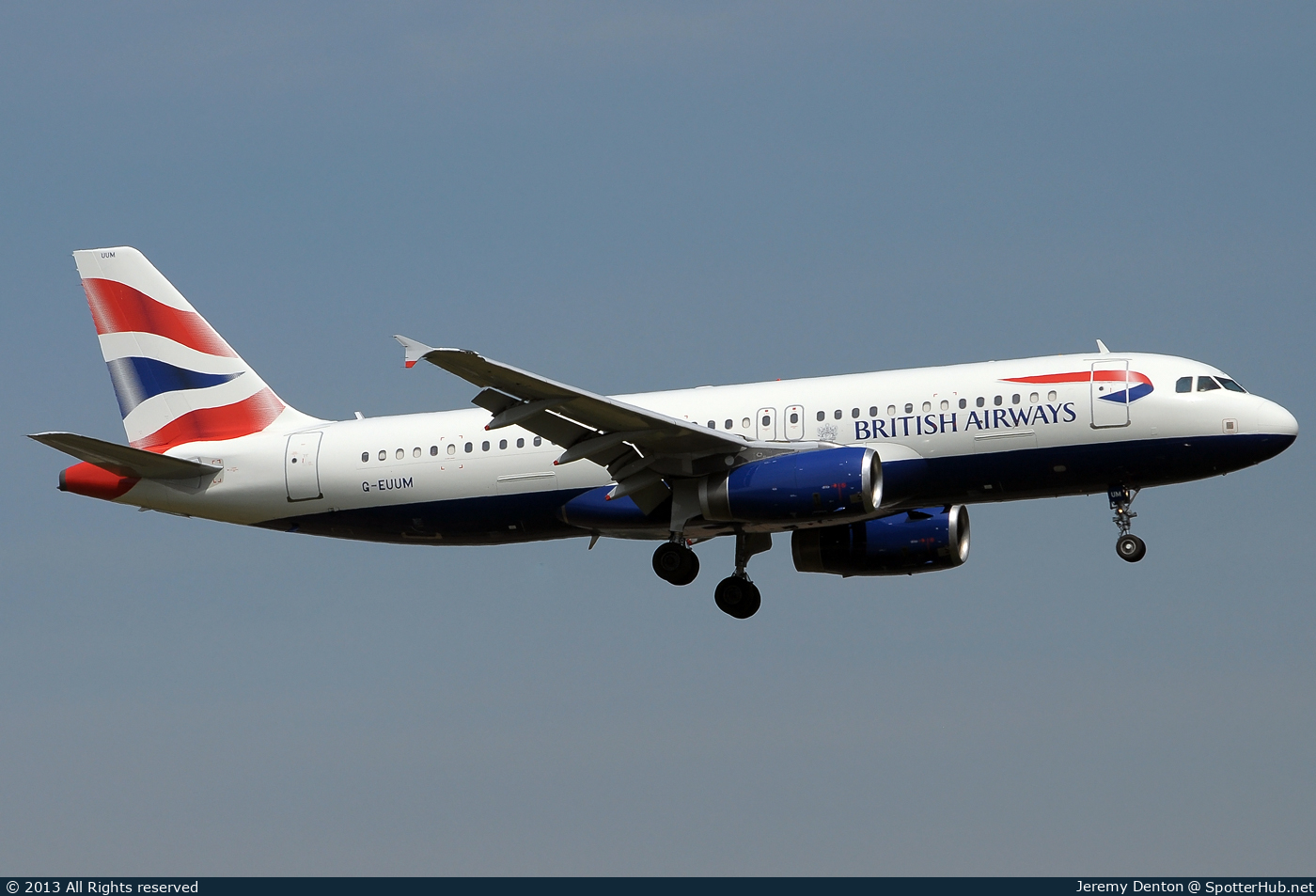 Photo of G-EUUM - Airbus A320-232 operated by British Airways