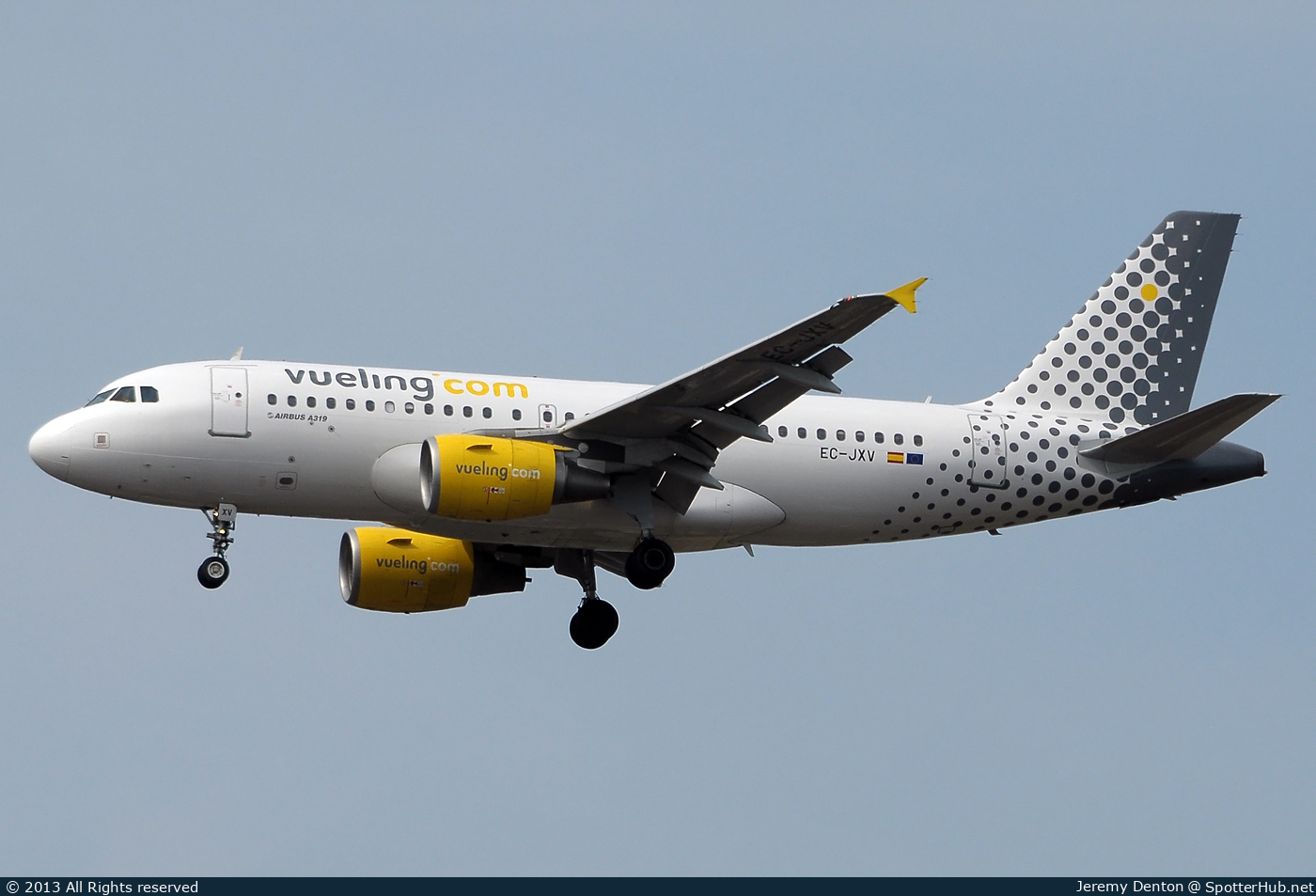 Photo of EC-JXV - Airbus A319-111 operated by Vueling
