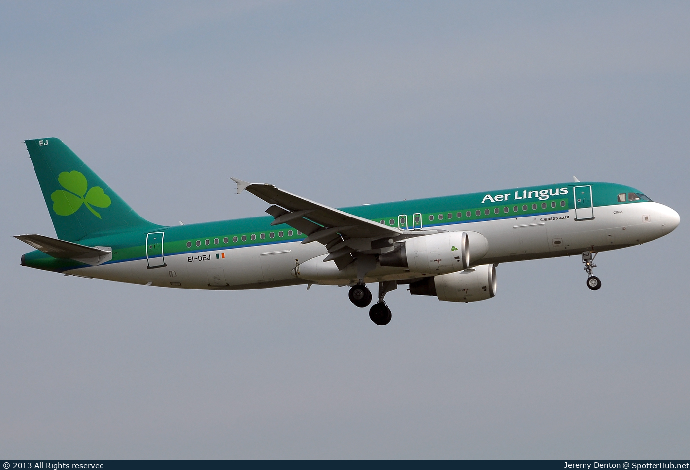 Photo of EI-DEJ - Airbus A320-214 operated by Aer Lingus
