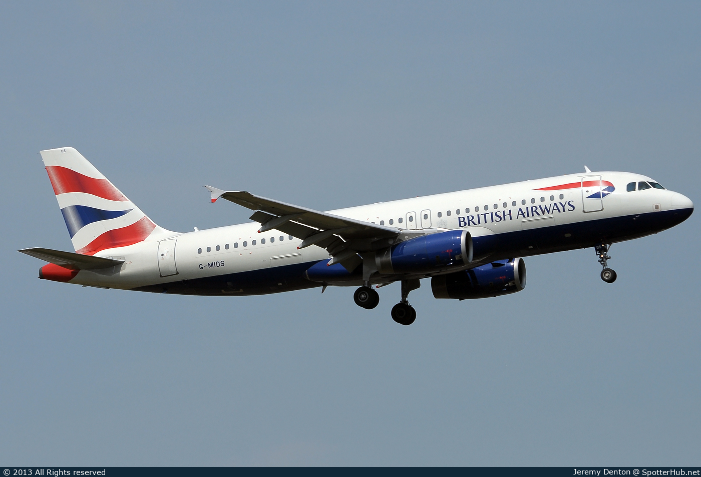 Photo of G-MIDS - Airbus A320-232 operated by British Airways