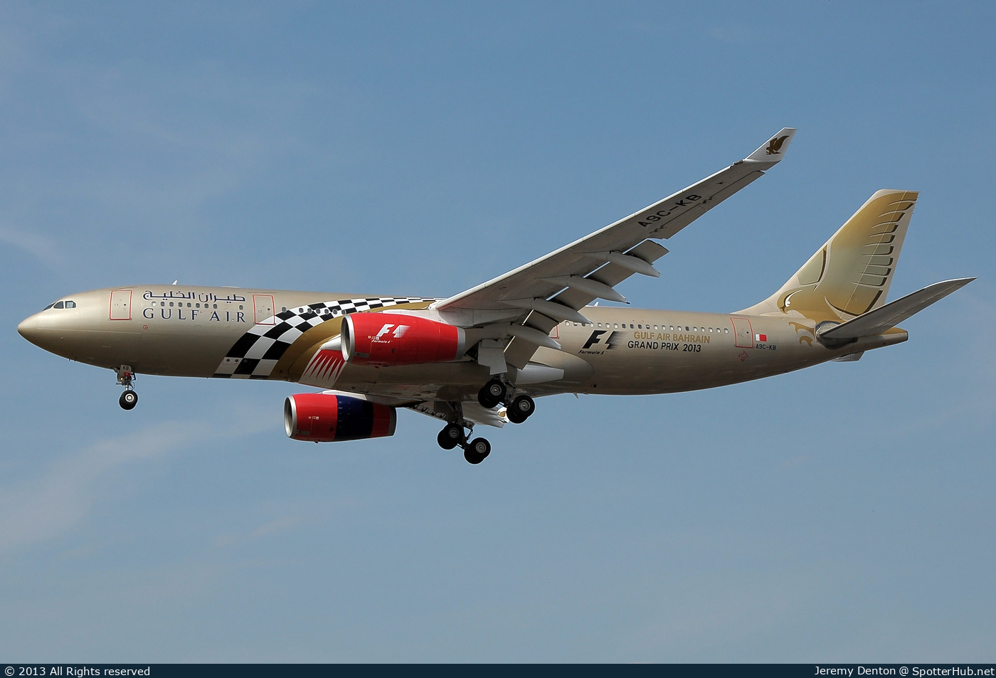 Photo of A9C-KB - Airbus A330-243 operated by Gulf Air