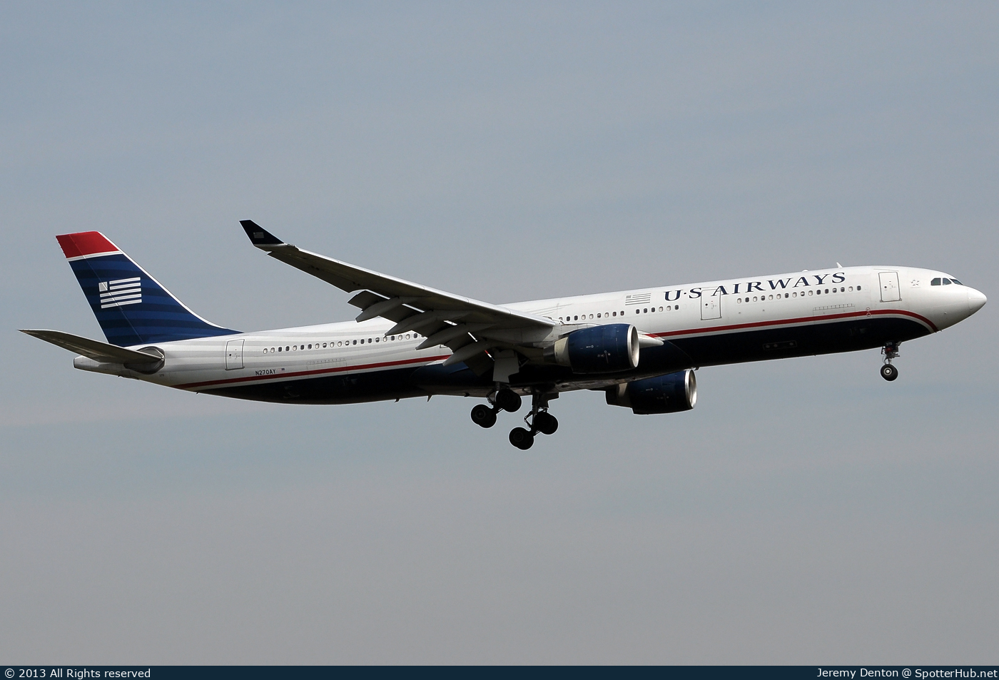 Photo of N270AY - Airbus A330-323 operated by US Airways
