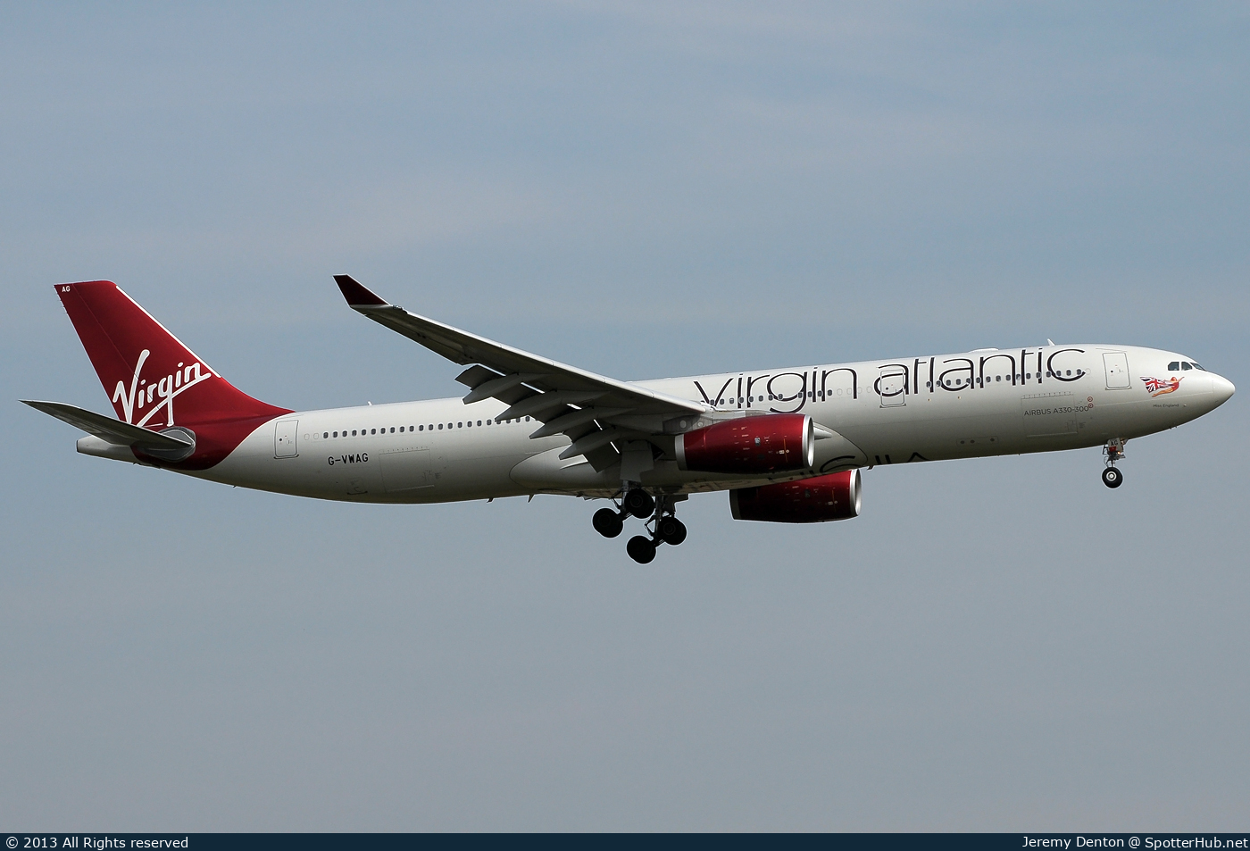 Photo of G-VWAG - Airbus A330-343 operated by Virgin Atlantic Airways