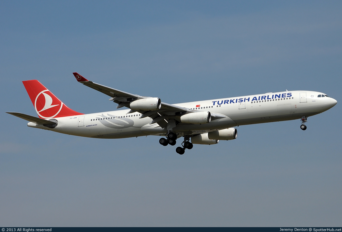 Photo of TC-JDM - Airbus A340-311 operated by Turkish Airlines