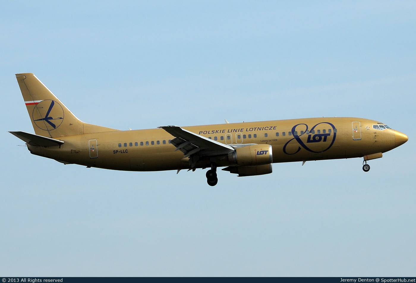 Photo of SP-LLC - Boeing 737-45D operated by LOT Polish Airlines