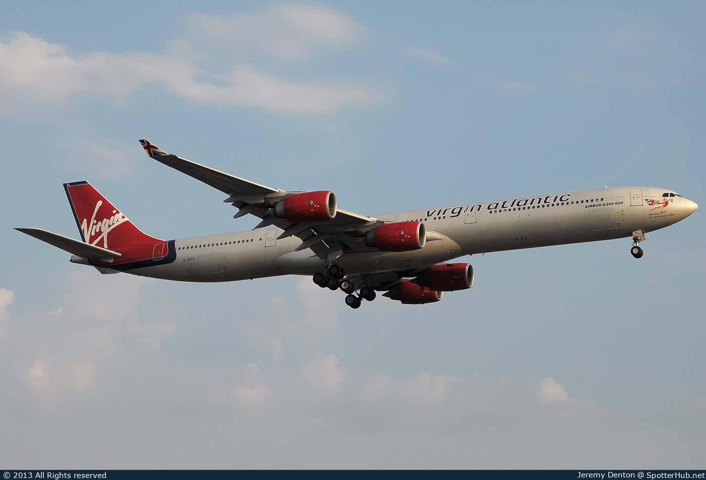 Photo of G-VATL - Airbus A340-642 operated by Virgin Atlantic Airways