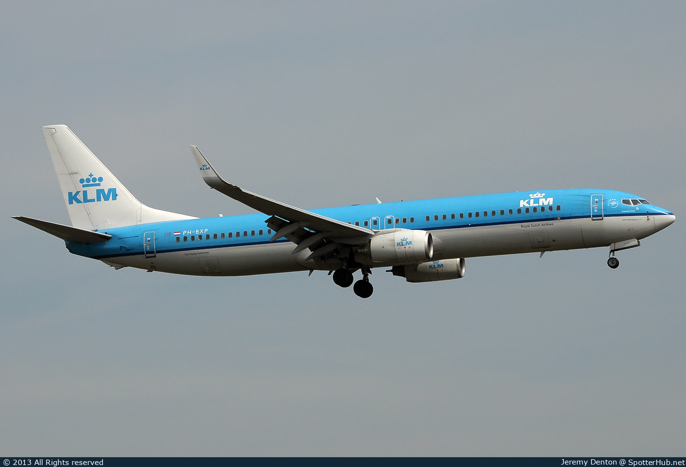 Photo of PH-BXP - Boeing 737-9K2 operated by KLM Royal Dutch Airlines