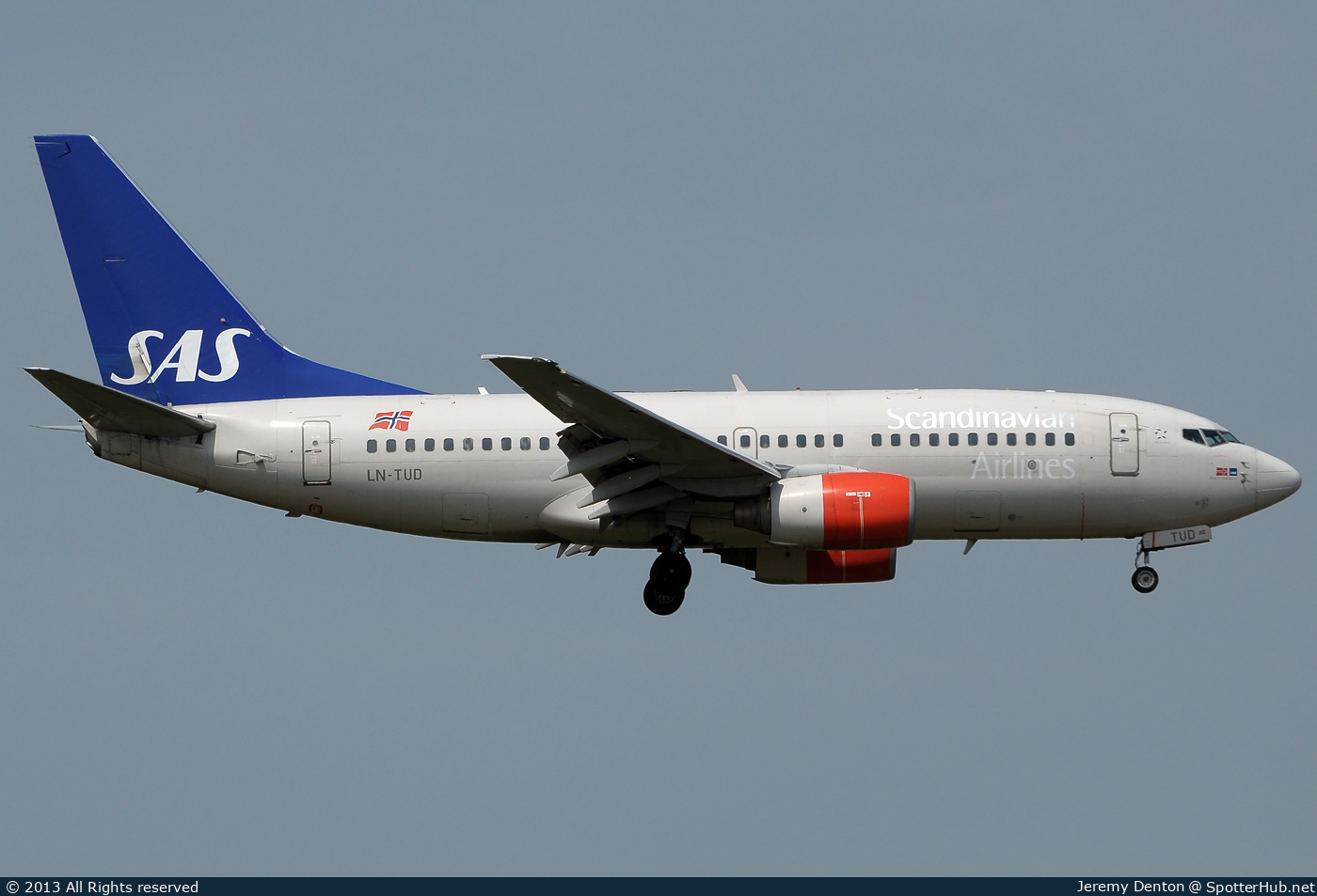 Photo of LN-TUD - Boeing 737-705 operated by SAS Scandinavian Airlines