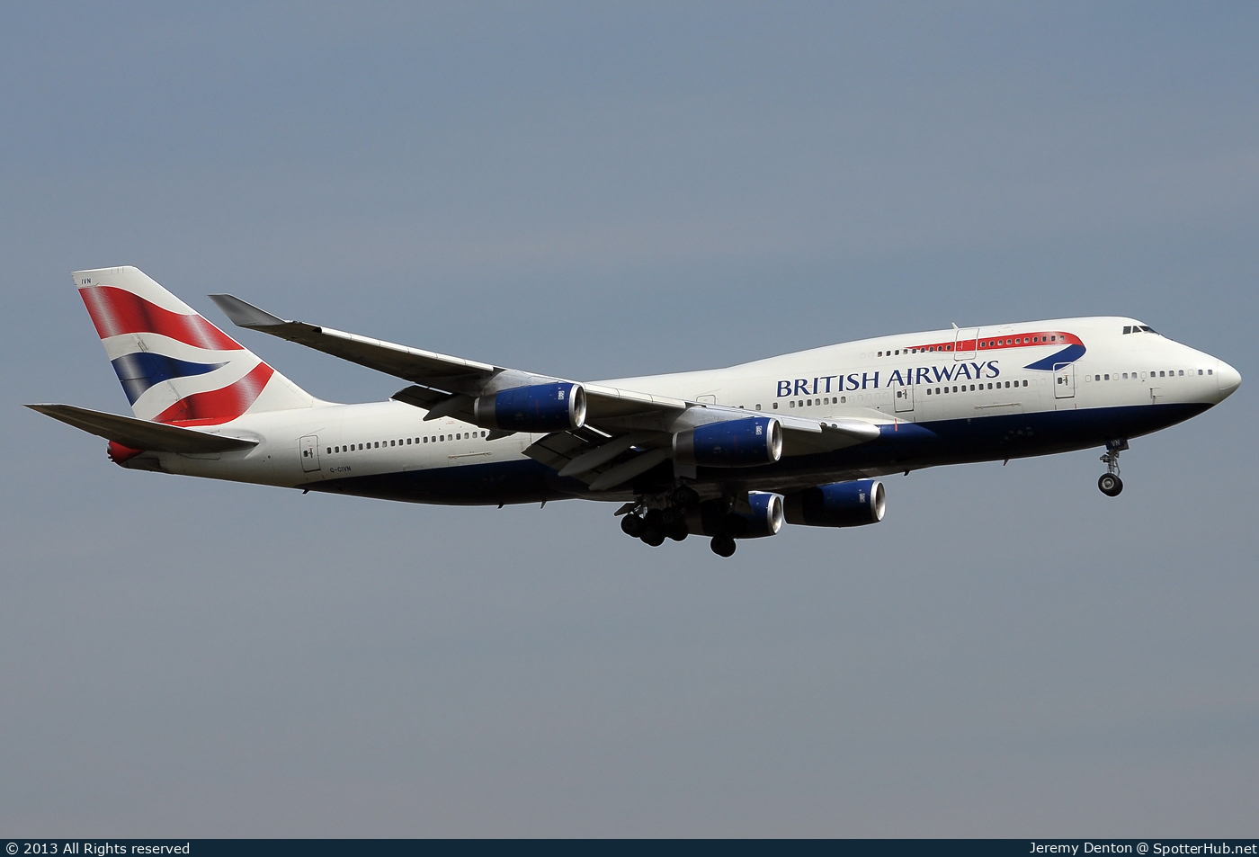 Photo of G-CIVN - Boeing 747-436 operated by British Airways