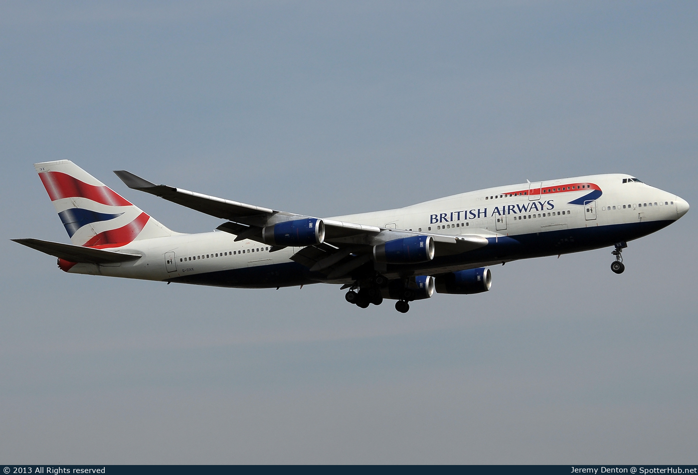 Photo of G-CIVX - Boeing 747-436 operated by British Airways
