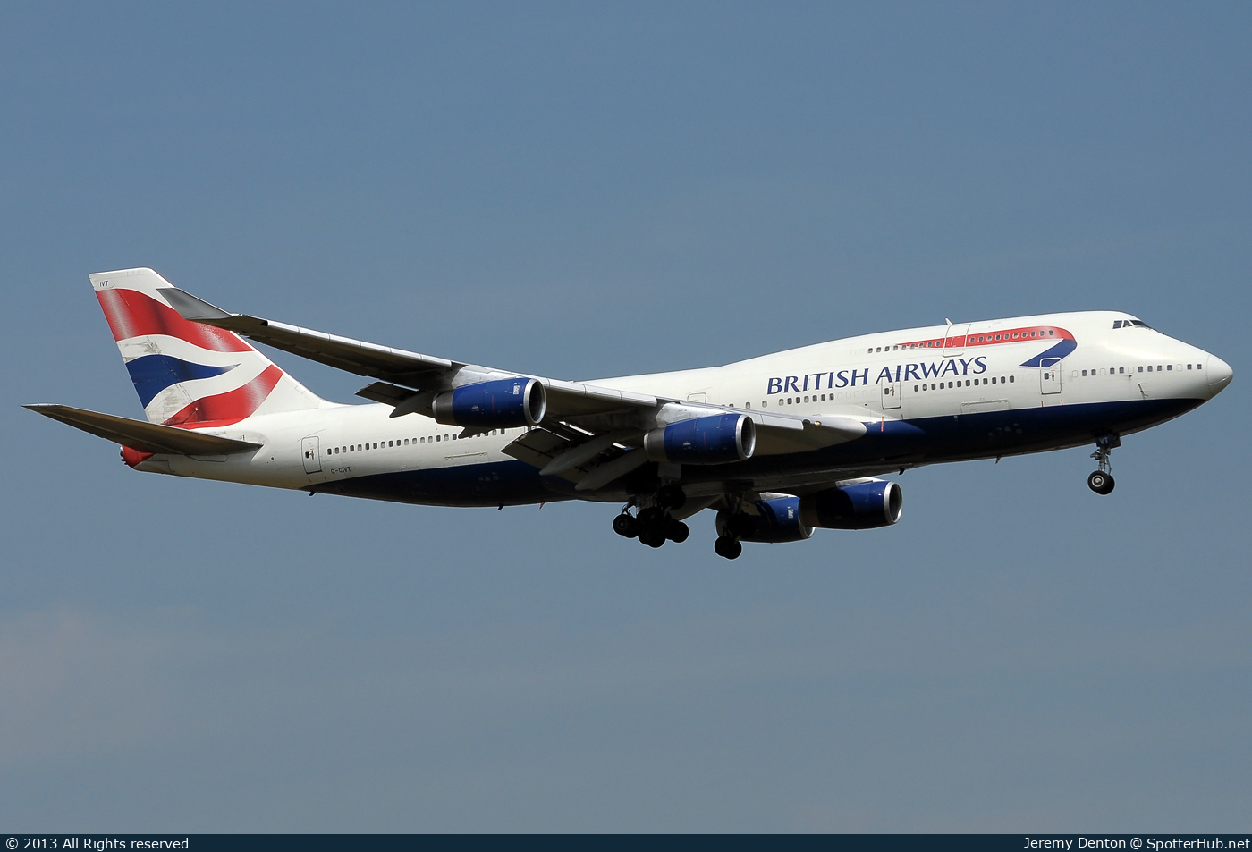 Photo of G-CIVT - Boeing 747-436 operated by British Airways