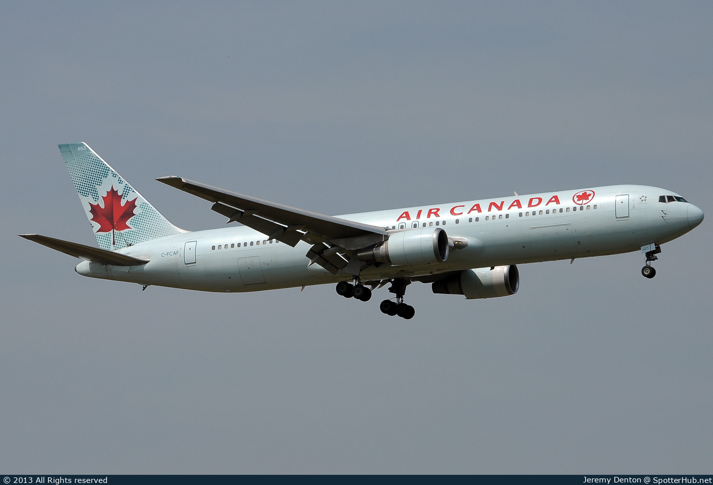 Photo of C-FCAF - Boeing 767-375(ER) operated by Air Canada