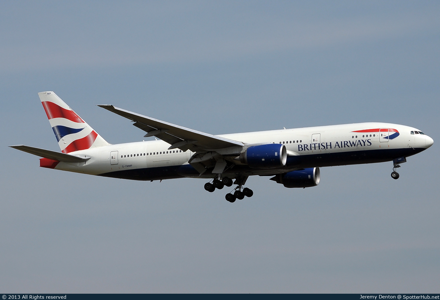 Photo of G-YMMP - Boeing 777-236(ER) operated by British Airways