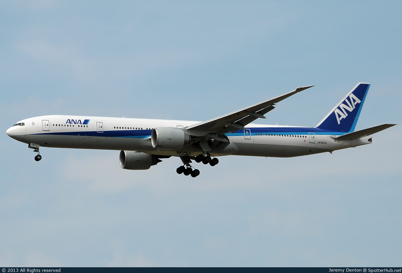 Photo of JA787A - Boeing 777-381(ER) operated by ANA All Nippon Airways