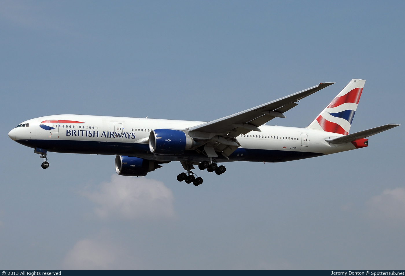 Photo of G-VIIG - Boeing 777-236(ER) operated by British Airways