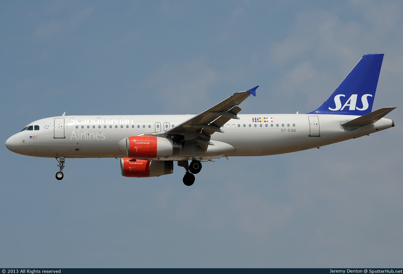 Photo of OY-KAN - Airbus A320-232 operated by SAS Scandinavian Airlines