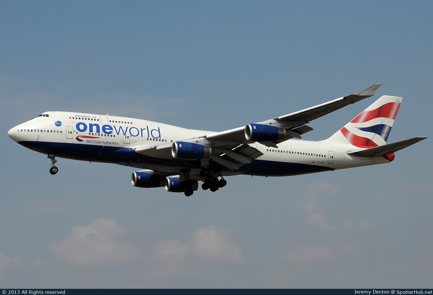 Photo of G-CIVC - Boeing 747-436 operated by British Airways