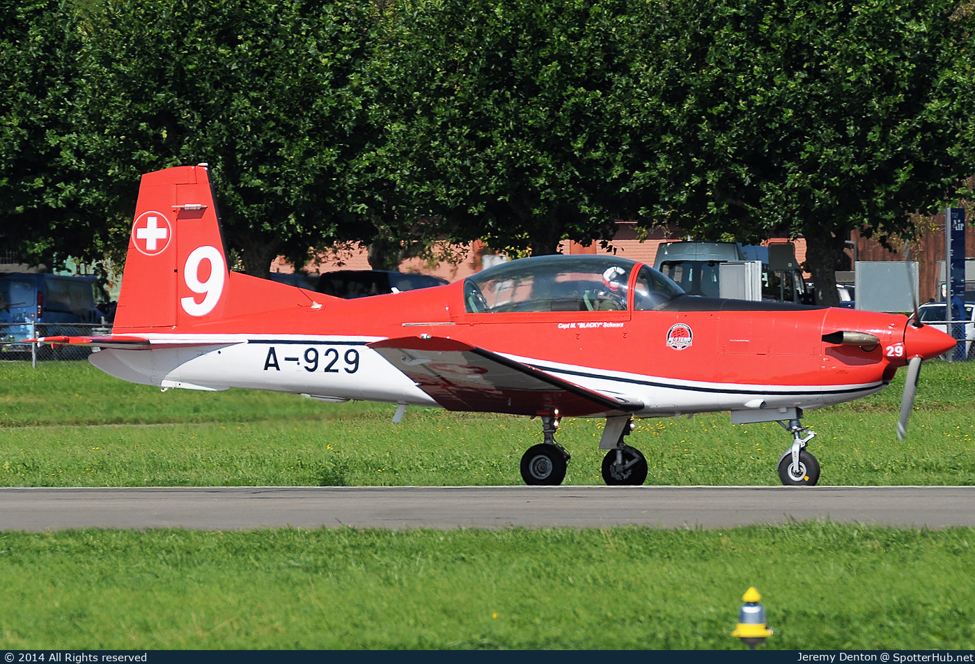 Photo of A-929 - Pilatus PC-7 operated by Swiss Air Force