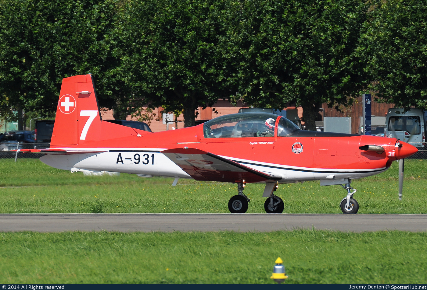 Photo of A-931 - Pilatus PC-7 operated by Swiss Air Force